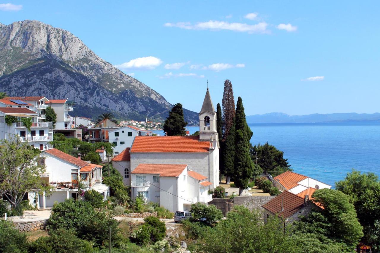 Apartments By The Sea Brist, Makarska - 505 Podaca Eksteriør billede